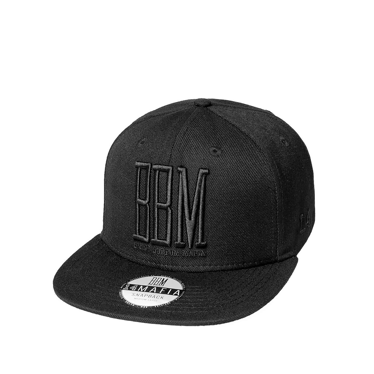 BBM BBM Black on Black Cap Hats/Caps 41540