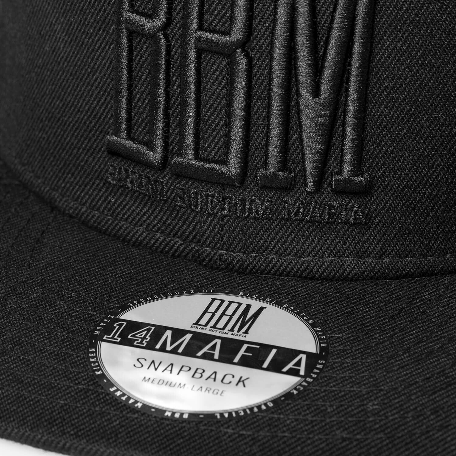 BBM BBM Black on Black Cap Hats/Caps 41638