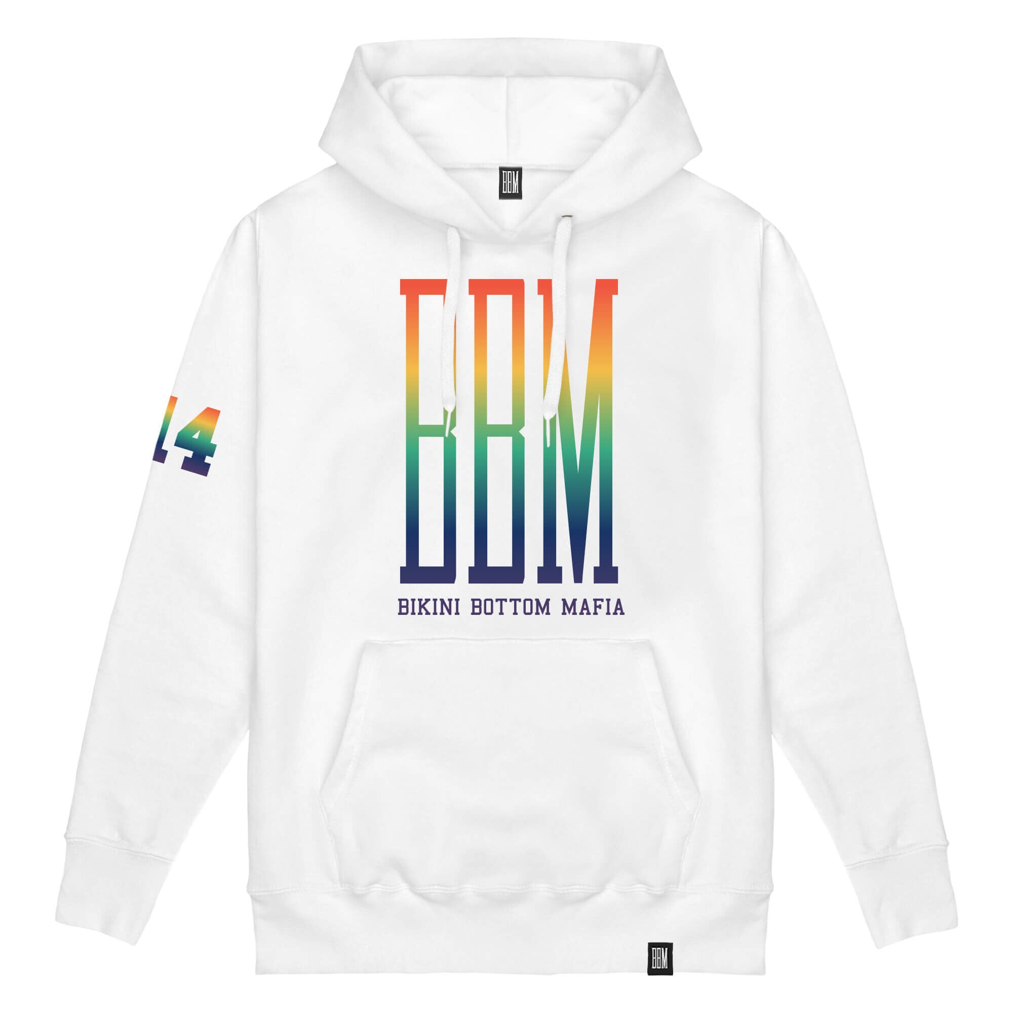 BBM BBM Limited Edition Rainbow Logo Hoodie 42002