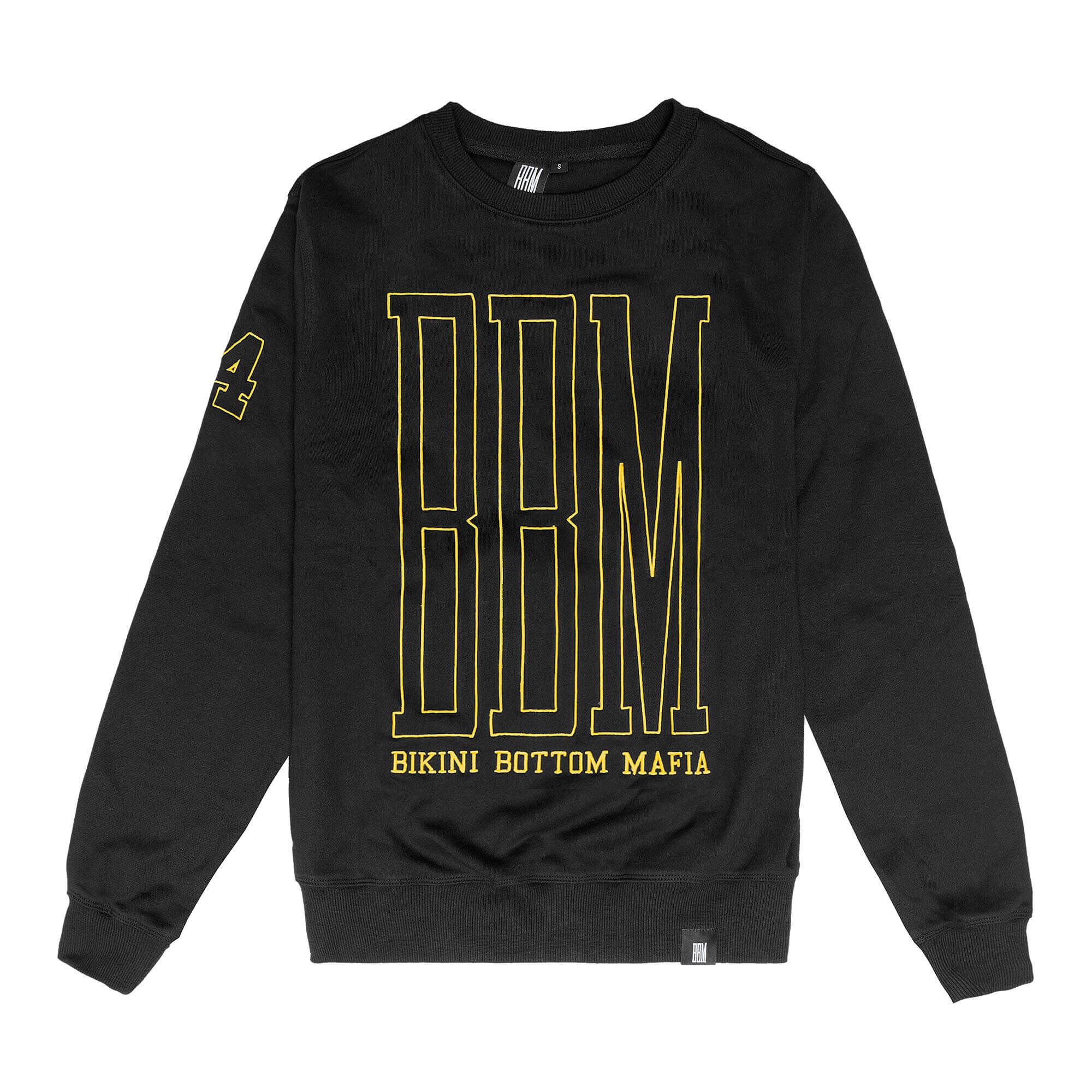 BBM BBM Logo Outline Sweater black Sweats 83064